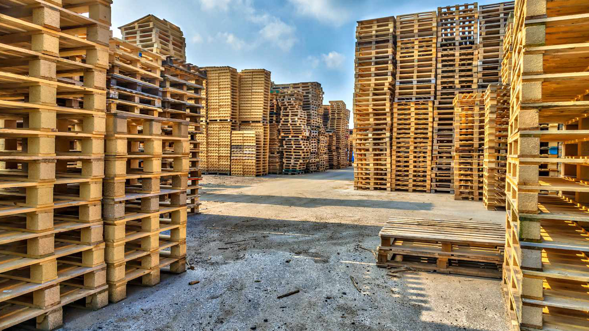 ikinci el ahşap palet